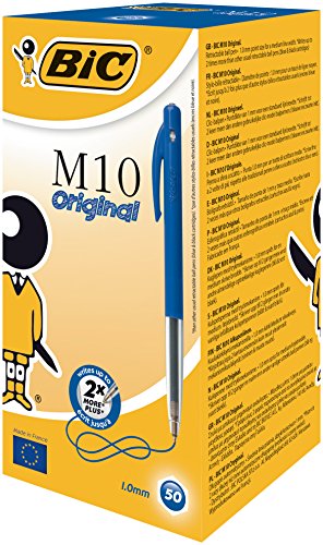 Bic M10 Clic-Medium Stylo-bille rétractable Bleu