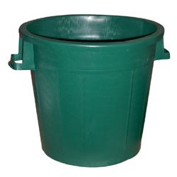 Poubelle d'extérieur sans couvercle - 75 L - vert 3086960092009 EDA Poubelle d'extérieur sans couvercle - 75 L - vert 3086960092009 EDA