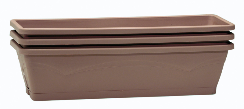 LOT DE 3 BALCONNIERES SYMPHONIE 50 CM AVEC PLAT...