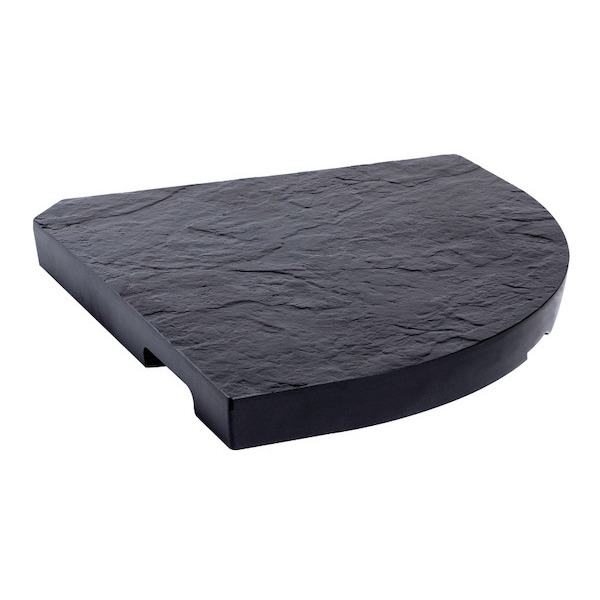 Dalle parasol lestée