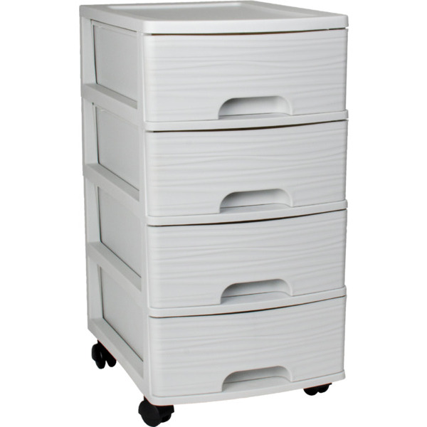 TOUR DE RANGEMENT 4 TIROIRS