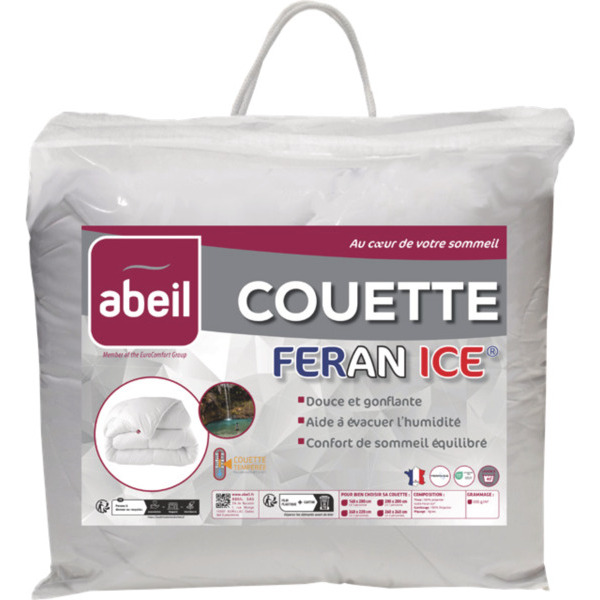 ABEIL COUETTE TEMPÉRÉE FERAN ICE® 2 PERSONNES 
ABEIL code EAN 3087880032885 