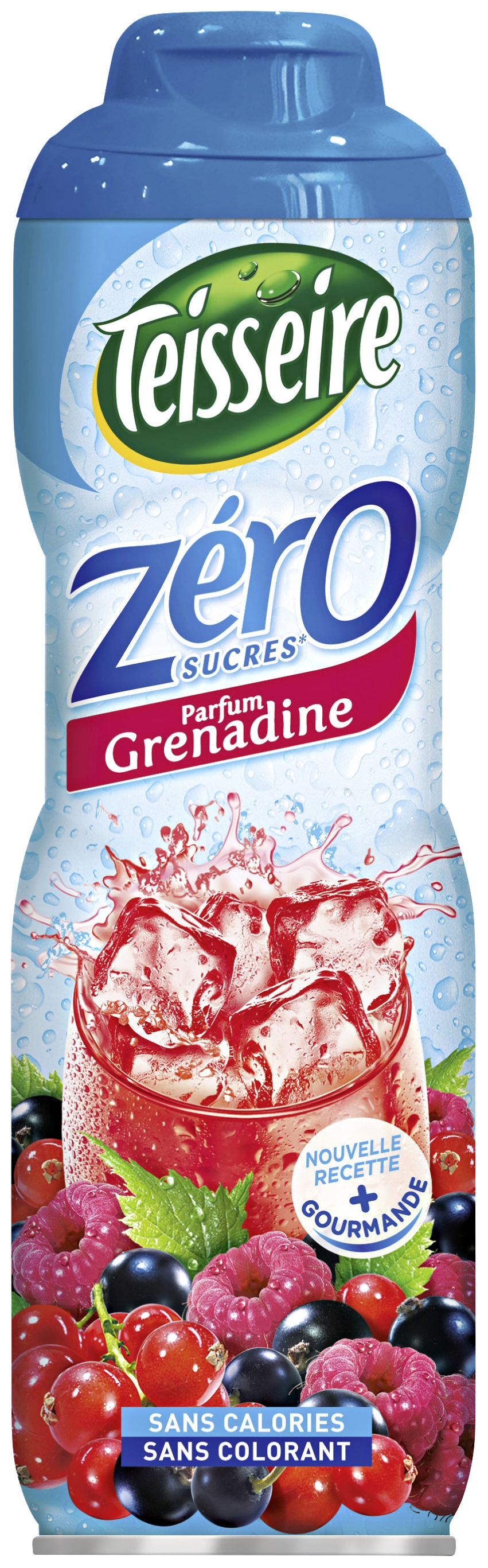 Sirop à la grenadine zéro Teisseire