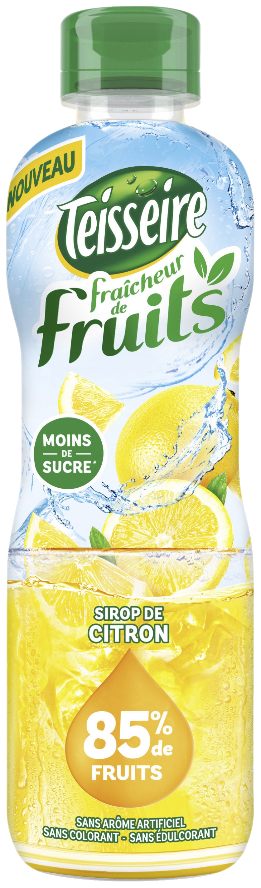 Sirop fraîcheur de fruits citron Teisseire