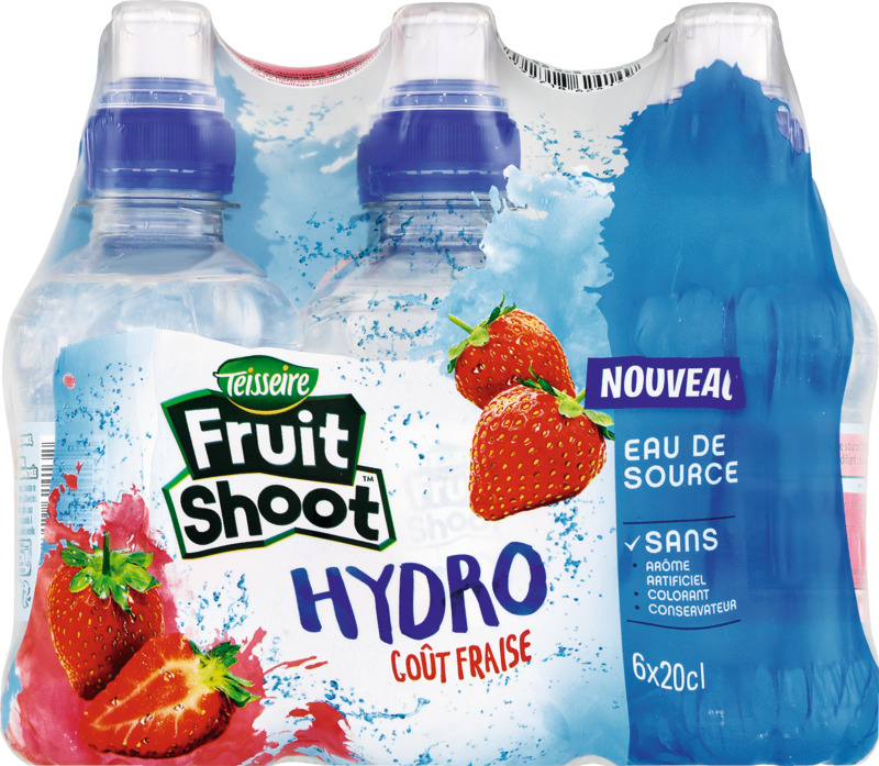 Fruit Shoot Hydro EAU AROMATISÉE À LA FRAISE Fruit Shoot Hydro code EAN 3092718624149 