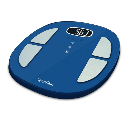 TERRAILLON Pèse-personne Pop Coach - Bleu