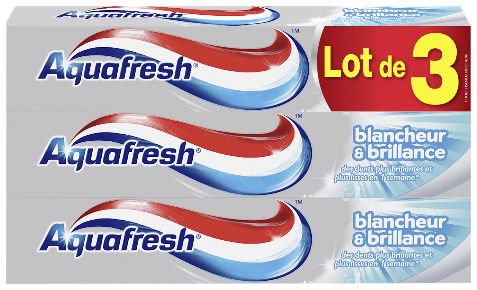 Aquafresh Dentifrice blancheur Aquafresh code EAN 3094905502902 