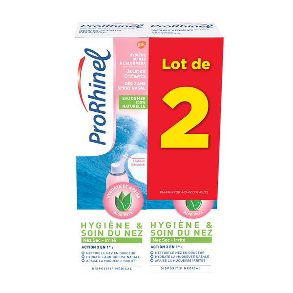 Spray nasal 
Jeunes enfants