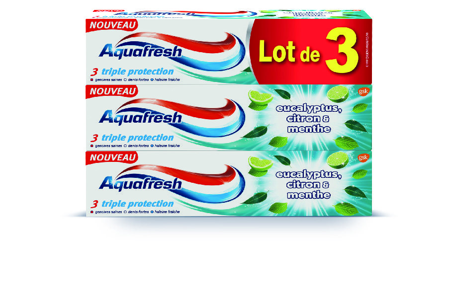DENTIFRICE TRIPLE PROTECTION EUCALYPTUS CITRON MENTHE “AQUAFRESH” 3094905543752 (3094905543752)