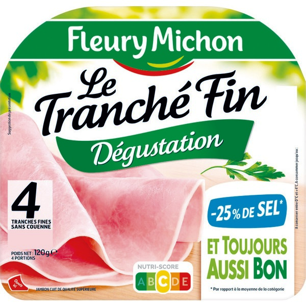 JAMBON LE TRANCHÉ FIN DÉGUSTATION FLEURY MICHON