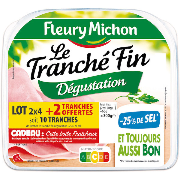 LE TRANCHÉ FIN DÉGUSTATION FLEURY MICHON