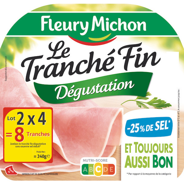 LE TRANCHÉ FIN DÉGUSTATION FLEURY MICHON