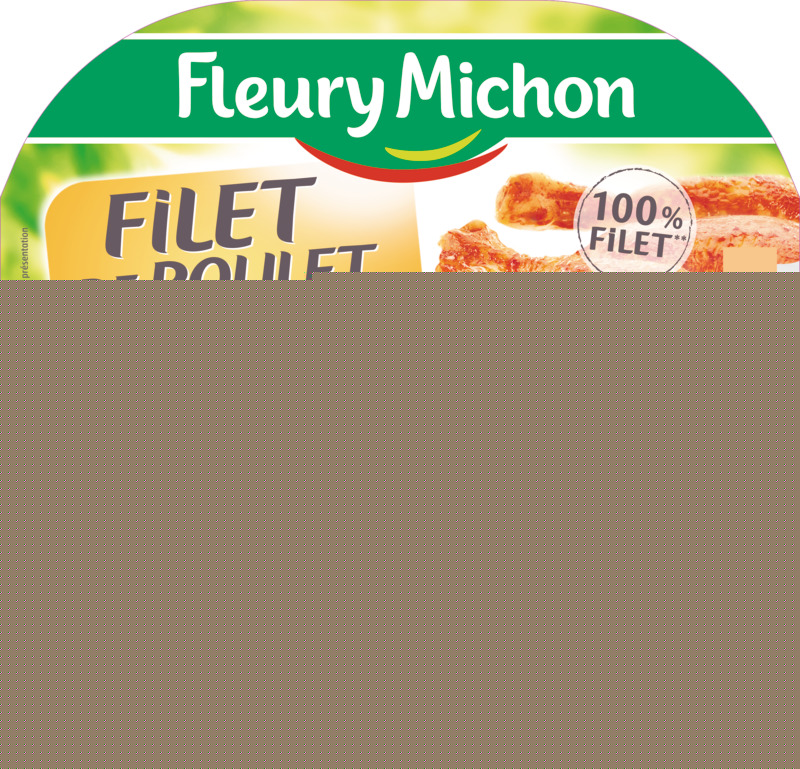FILET DE POULET RÔTI -25% DE SEL Fleury michon