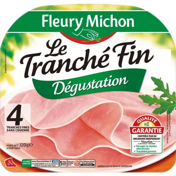 LE TRANCHÉ FIN DÉGUSTATION FLEURY MICHON
