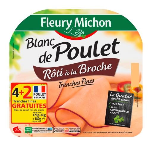 Blanc de Poulet Rôti à la Broche FLEURY MICHON 3095756302017 (3095756302017)