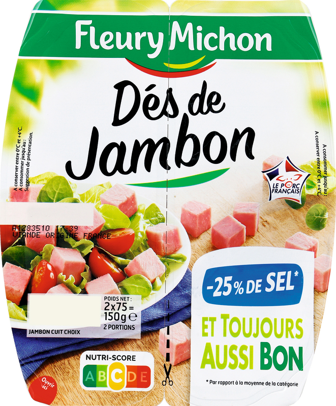 DES DE JAMBON - SEL fleury michon
