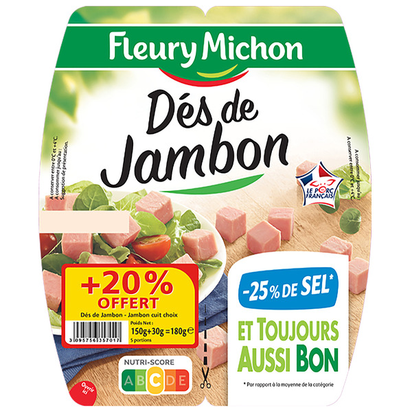 Dés de Jambon
