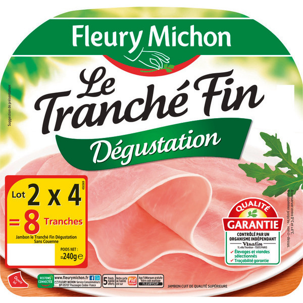 Jambon Le Tranché Fin Dégustation	
