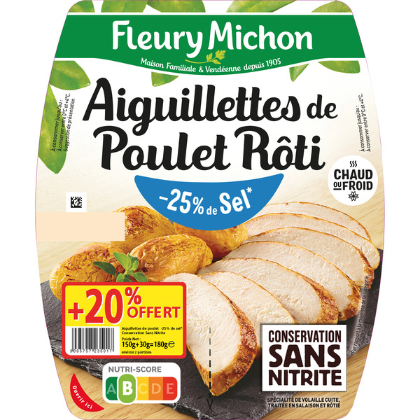 Aiguillettes de Poulet Rôti
