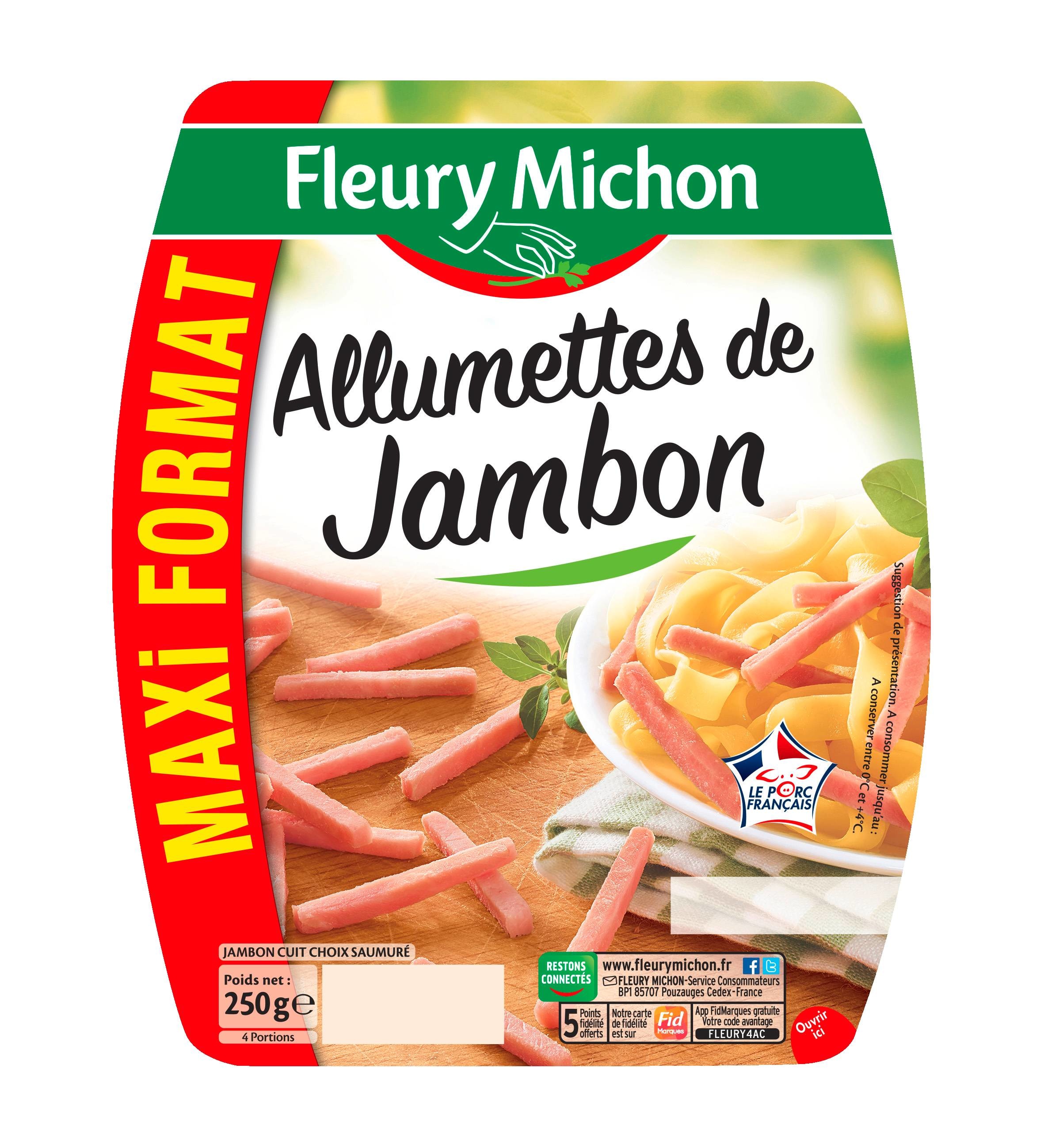 Allumettes de Jambon FLEURY MICHON 3095758153013 (3095758153013)