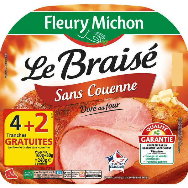 JAMBON LE BRAISÉ FLEURY MICHON