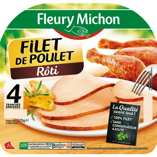 FILET DE POULET RÔTI FLEURY MICHON