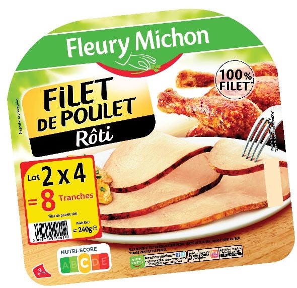 FILET DE POULET RÔTI “FLEURY MICHON” 3095759108012 (3095759108012)