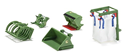 Siku - 3658 - véhicule miniature - modèle à l'échelle - set accessoires pour chargeur frontal/ convenable à 3554, 3652, 3653, 3862, 3863 code EAN 3100001360473 