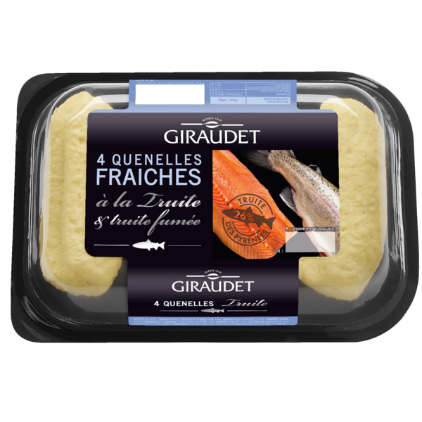 QUENELLES TRUITE ET TRUITE FUMÉE 

