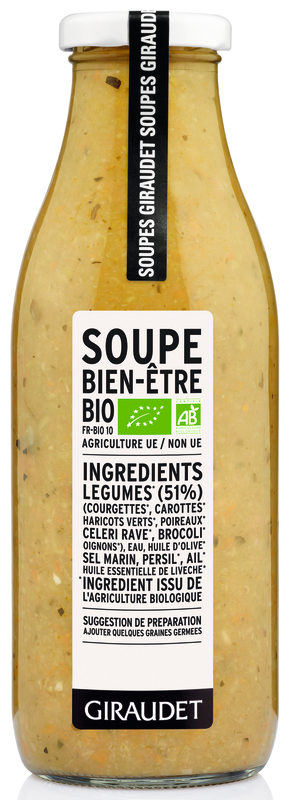 SOUPE BIEN ÊTRE BIO 50CL giraudet