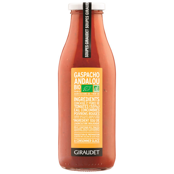 GIRAUDET GASPACHO ANDALOU BIO 
 code EAN 3100080050043 