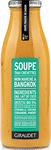 SOUPE THAÏ CREVETTES