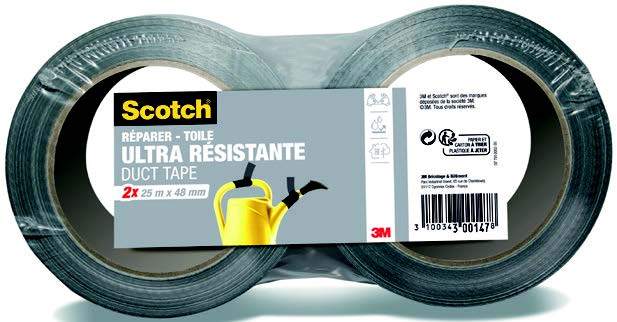 2 ROULEAUX DE TOILE DE RÉPARATION**