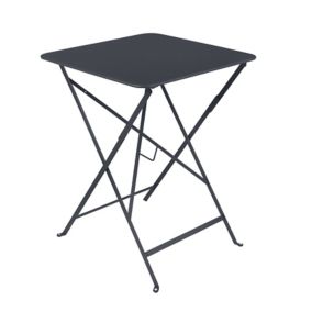  Table de jardin pliante en métal Fermob Bistro 57 x 57 cm carbone code EAN 3100540280799 