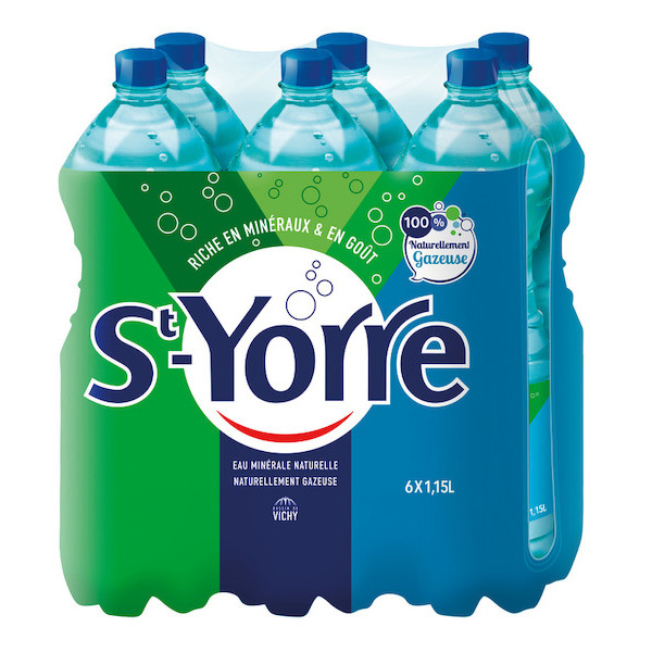 Eau minérale gazeuse 