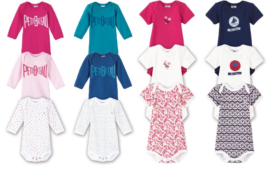 LOT DE 3 BODY MANCHES LONGUES OU MANCHES COURTE...