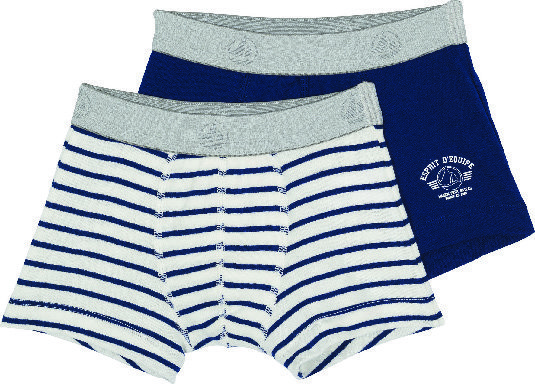 LOT DE 2 BOXERS GARÇON OU 3 CULOTTES FILLE