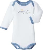 LOT DE 3 BODIES MANCHES LONGUES “PETIT BATEAU”