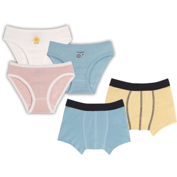 LOT DE 3 CULOTTES FILLE OU LOT DE 2 BOXERS GARÇ...