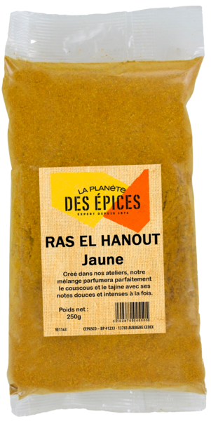  Raz El Hanout Jaune La Planète Des Epices code EAN 3102870045413 