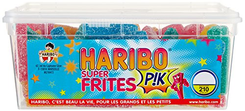 Bonbon gélifié super frites pik x 210 pièces 11...