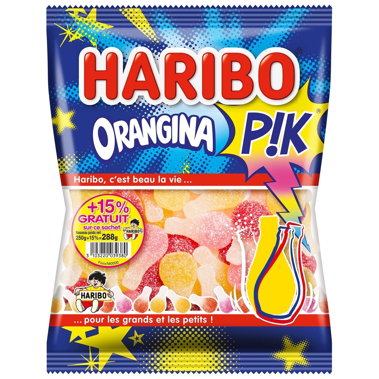 Bonbons Orangina Pik HARIBO