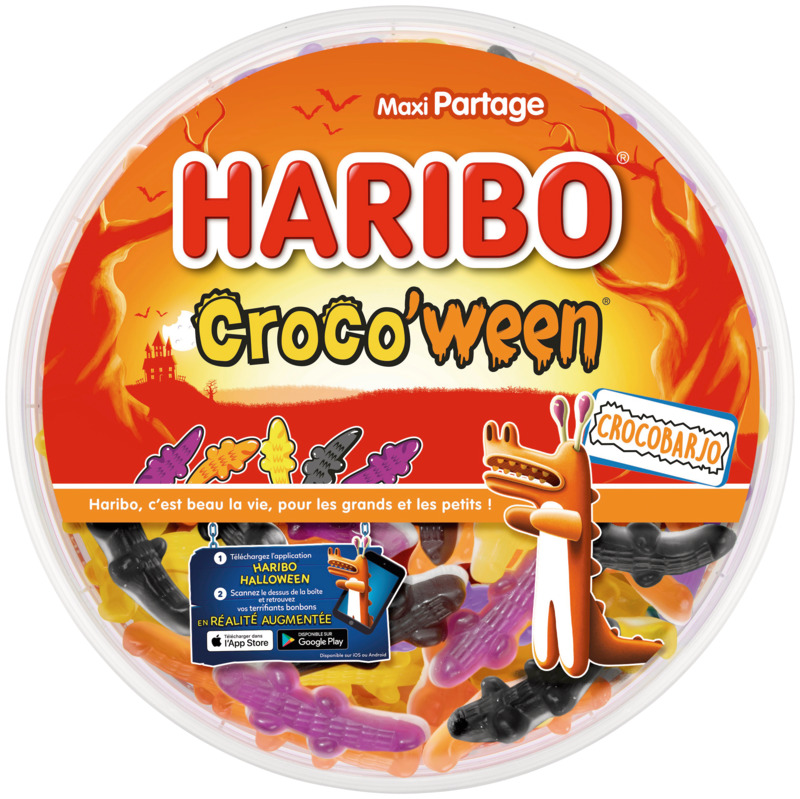 BOITE  CROCOWEEN HARIBO