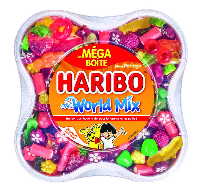 ASSORTIMENT DE CONFISERIES ""WORLD MIX DE HARIBO"" 3103220047798 (3103220047798)