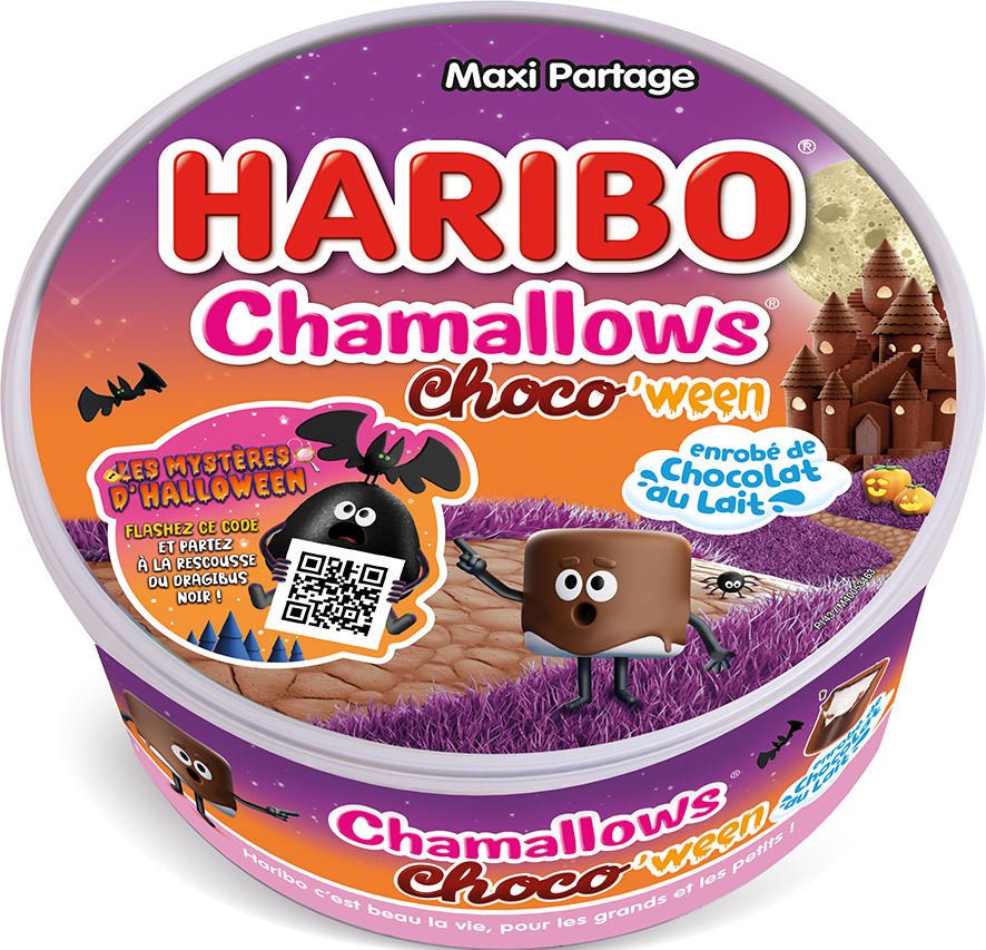 HARIBO CHAMALLOWS CHOCO'WEEN code EAN 3103220061831 