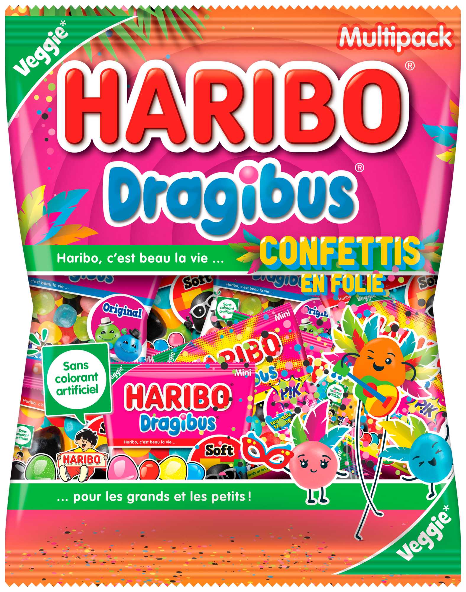 BONBONS CONFETTIS EN FOLIE