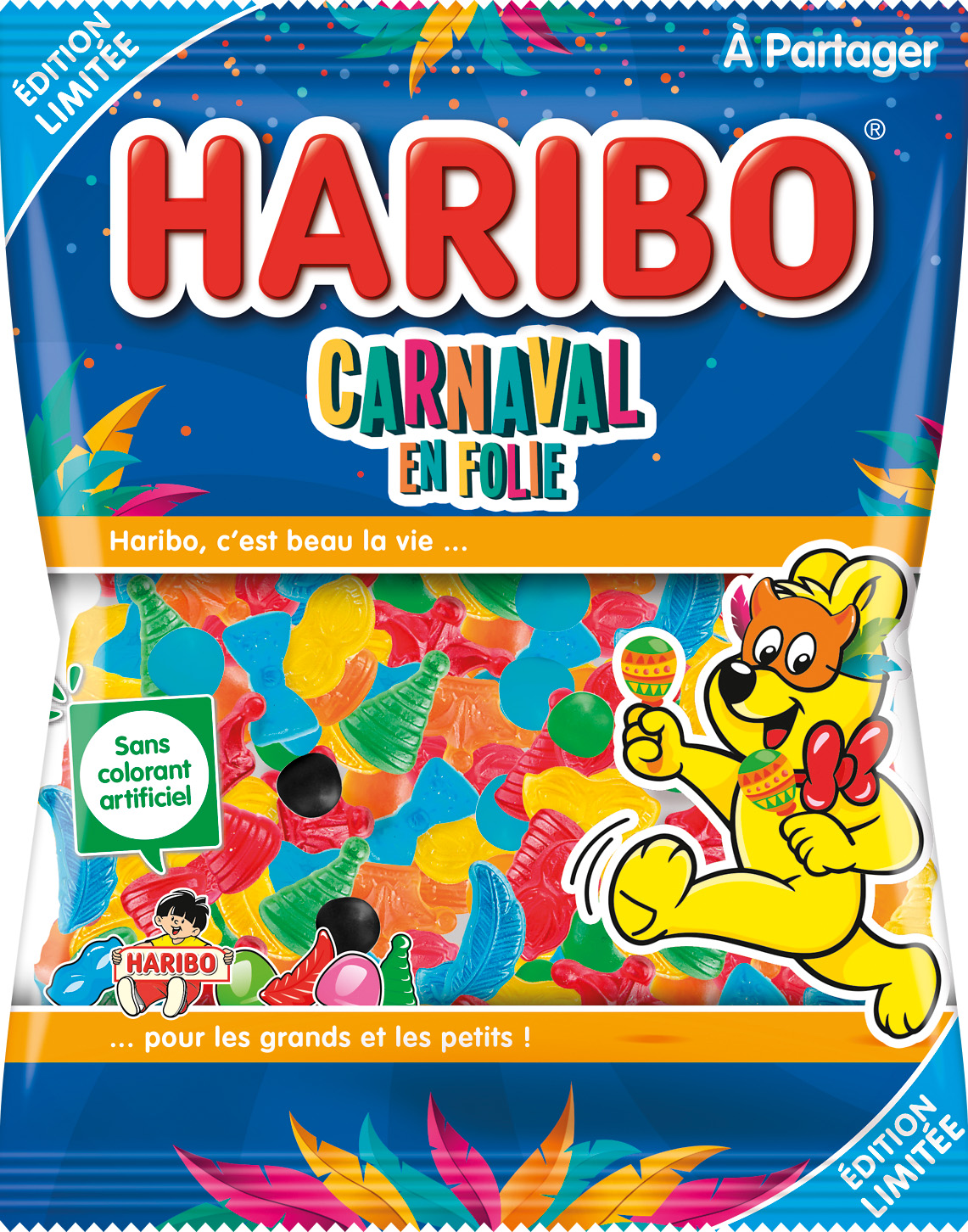  BONBONS CARNAVAL HARIBO code EAN 3103224008658 
