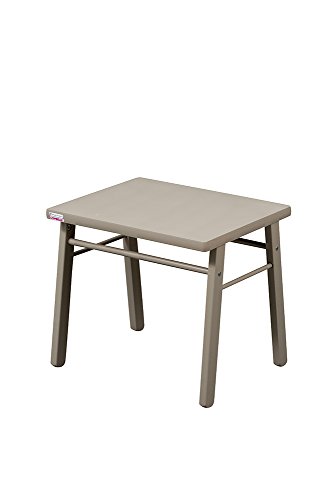 Table d'enfant laque gris clair