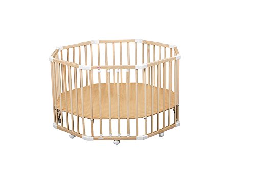 Parc à plancher florian ii vernis naturel