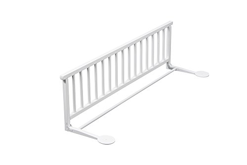 Barrière de lit laque blanche